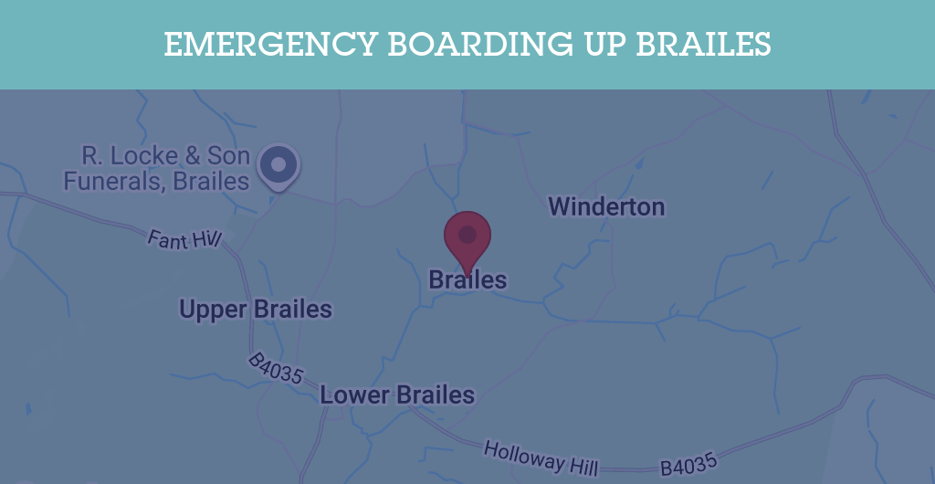 Emergency Boarding Up Services in Brailes - OX15