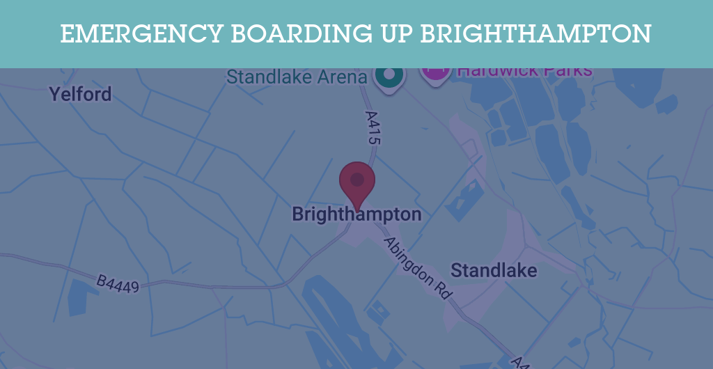 Emergency Boarding Up Services in Brighthampton - OX29