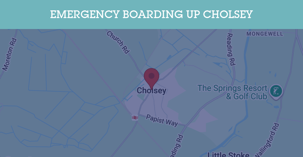 Emergency Boarding Up Services in Cholsey - OX10