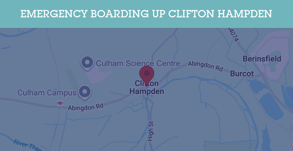 Emergency Boarding Up Services in Clifton Hampden - OX14