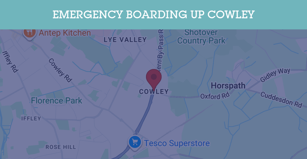 Emergency Boarding Up Services in Cowley - OX4