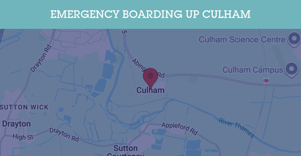 Emergency Boarding Up Services in Culham - OX14