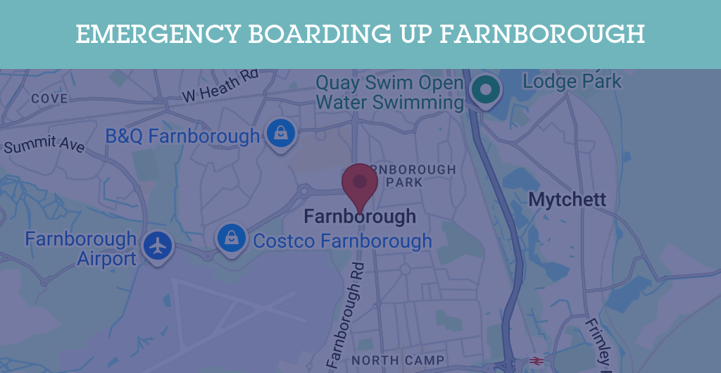 Emergency Boarding Up Services in Farnborough - OX17
