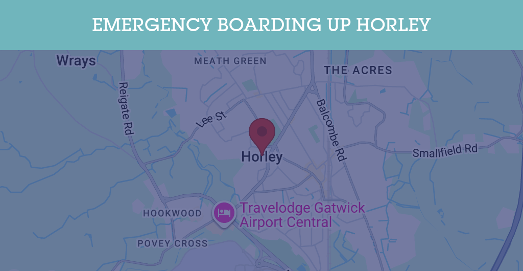 Emergency Boarding Up Services in Horley - OX15