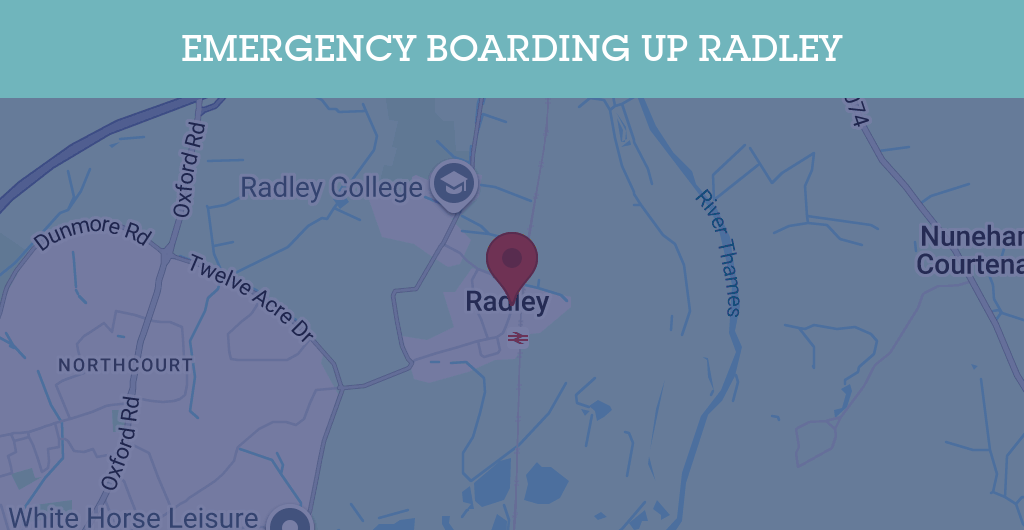 Emergency Boarding Up Services in Radley - OX14