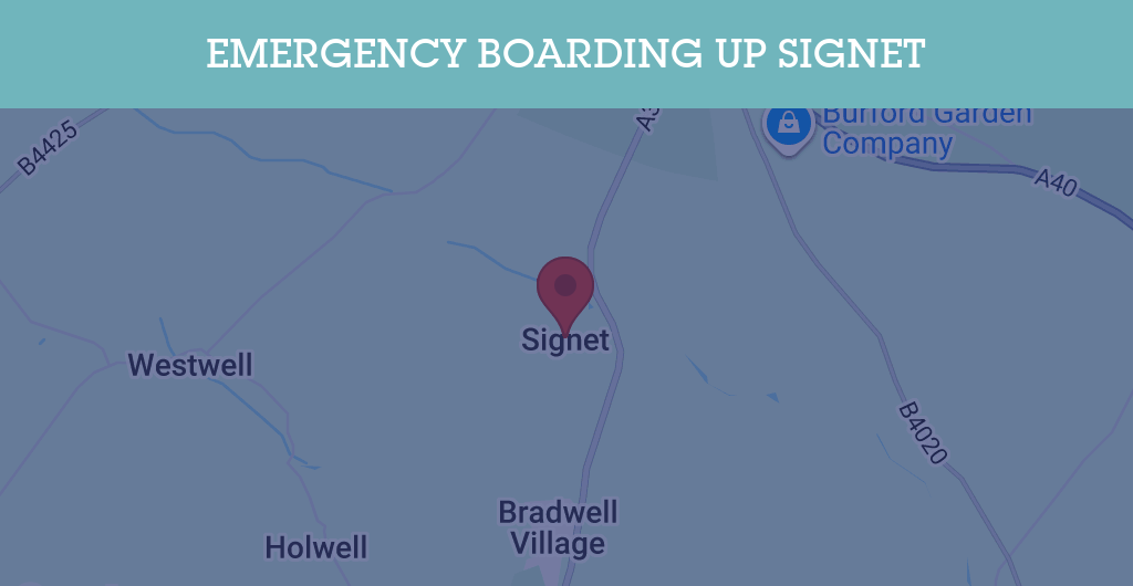 Emergency Boarding Up Services in Signet - OX18