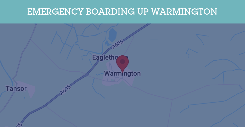 Emergency Boarding Up Services in Warmington - OX17